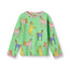 Long-sleeved blouse with unicorns