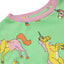 Long-sleeved blouse with unicorns