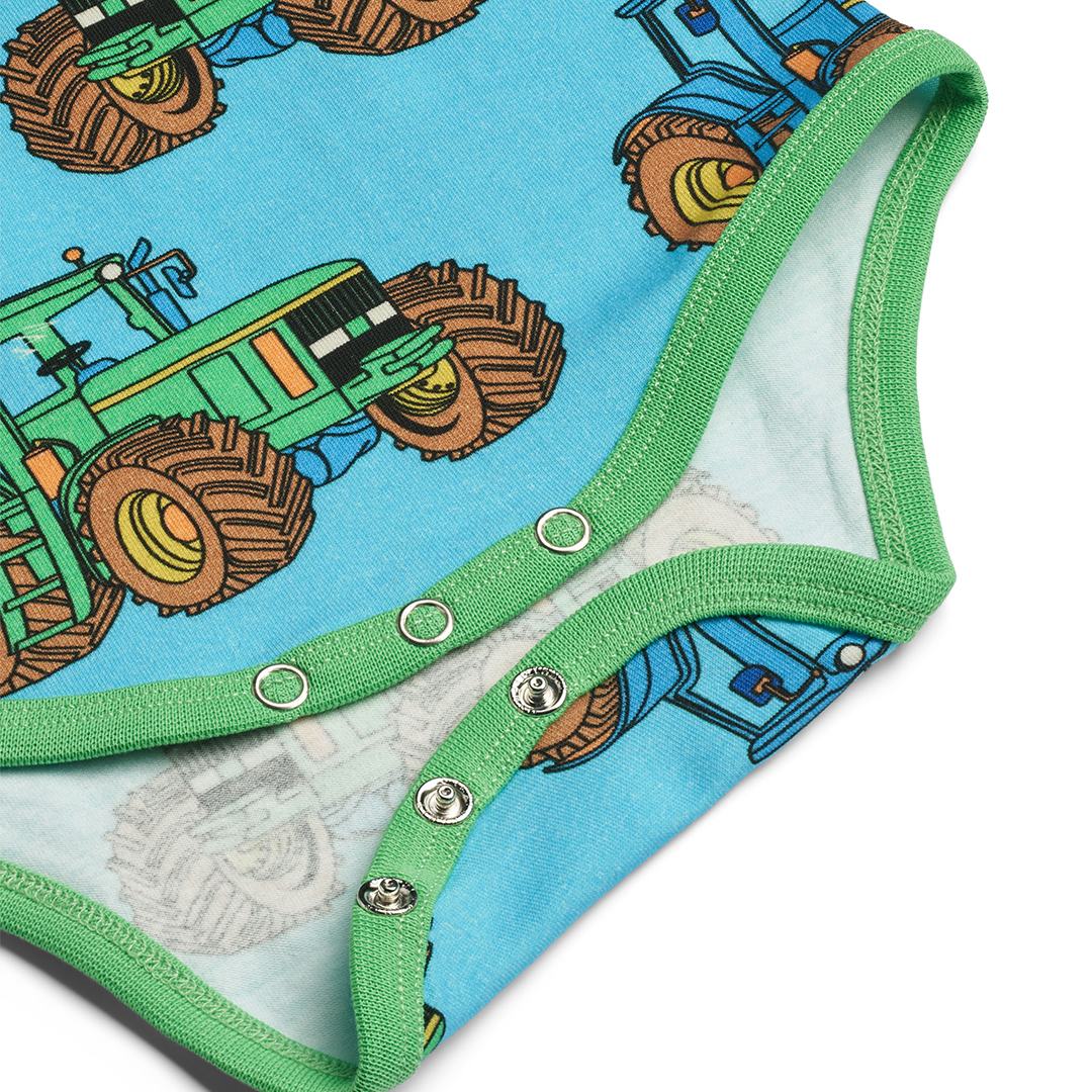 Long-sleeved tractor bodysuit