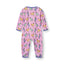 Long-sleeved unicorn sleepsuit