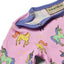 Long-sleeved unicorn sleepsuit