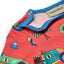 Long-sleeved all-in-one with racing cars