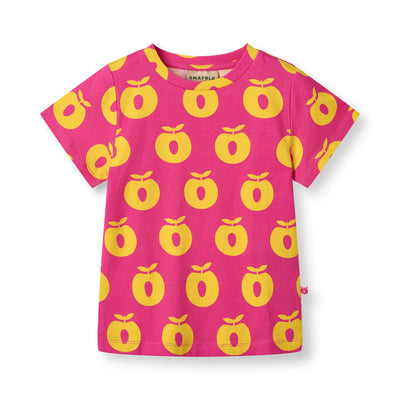 T-shirt med æbler