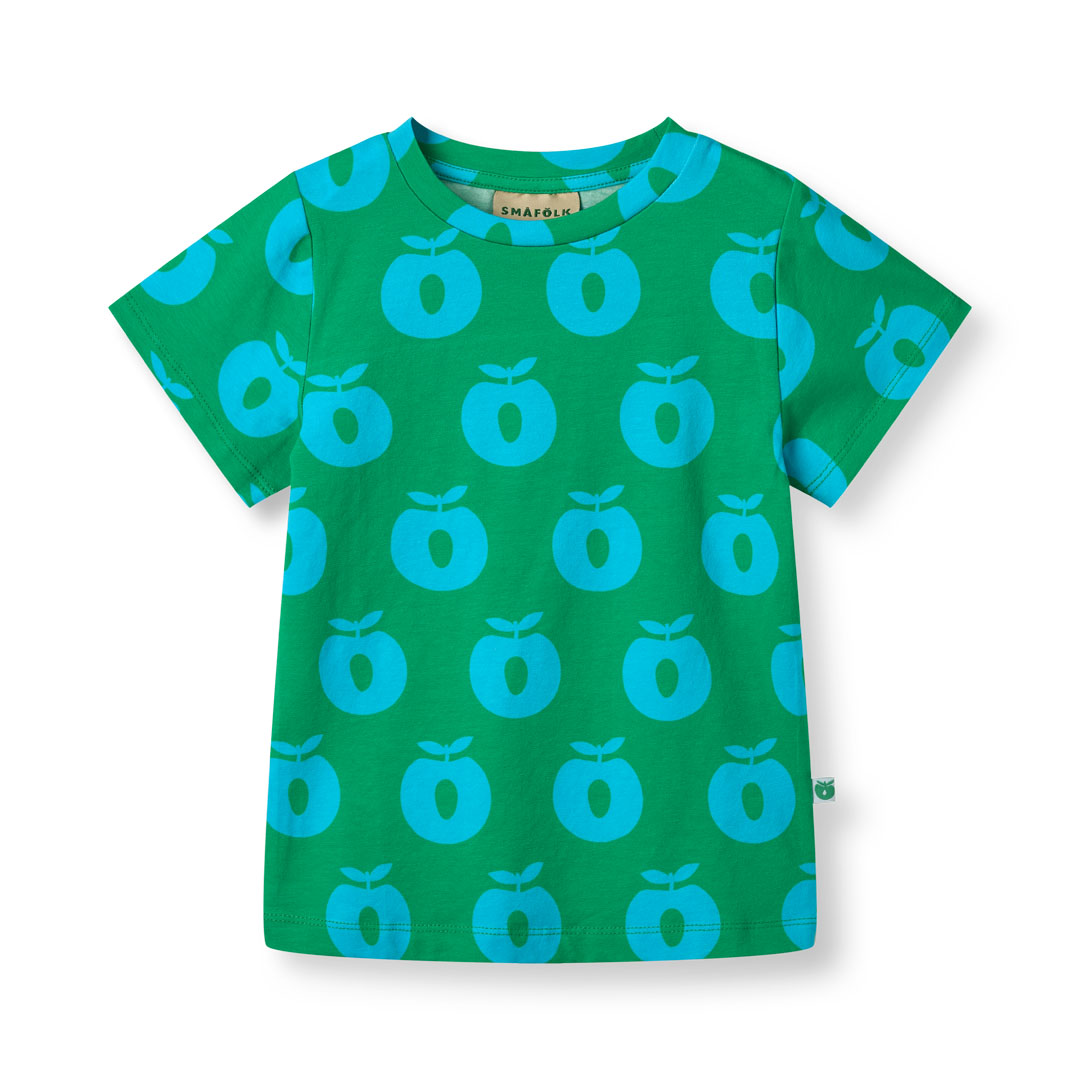 T-shirt med æbler