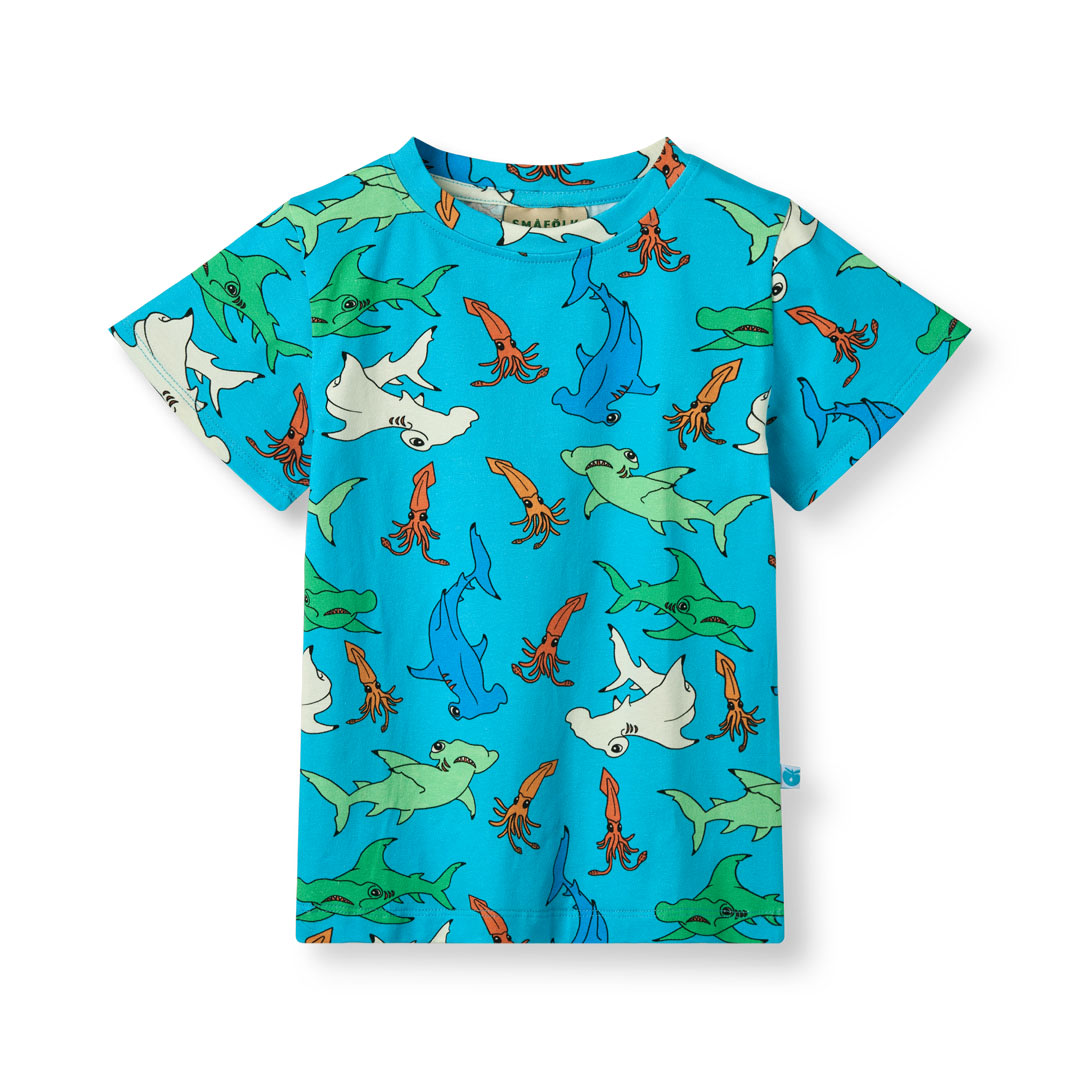 T-shirt med hammerhajer