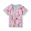 T-shirt med havfruer og delfiner