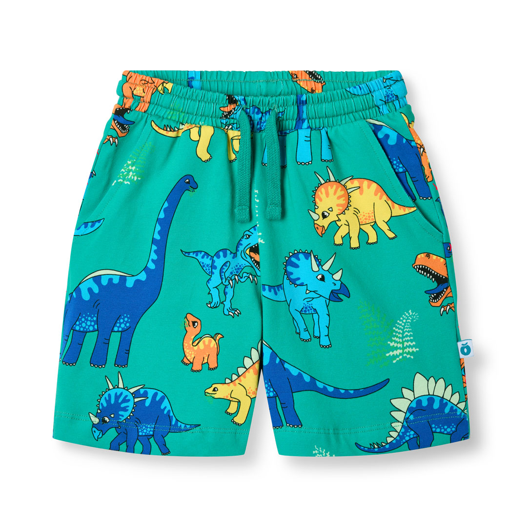 Shorts with dinosaurs