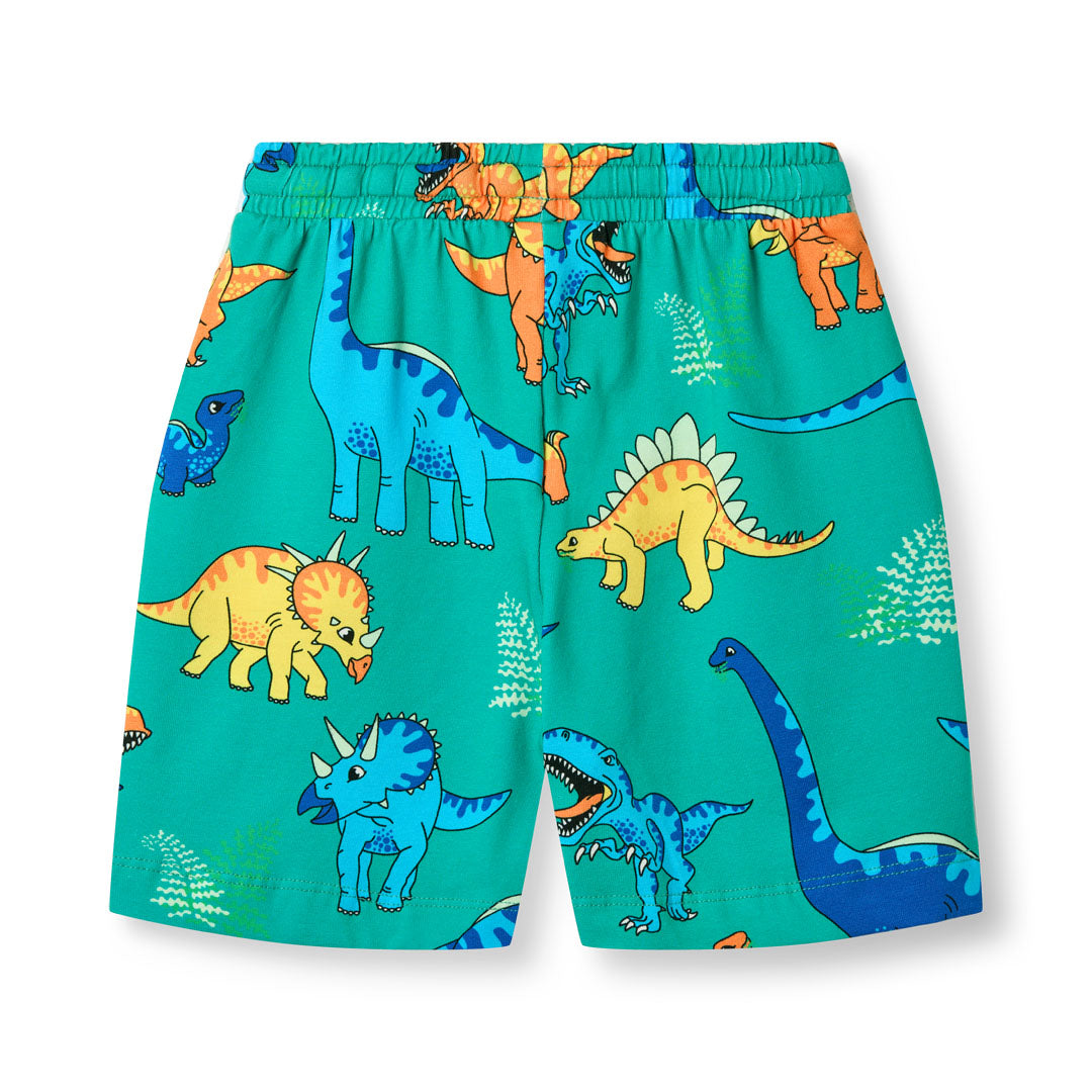 Shorts with dinosaurs