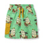Shorts med piratskibe