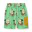 Shorts med piratskibe