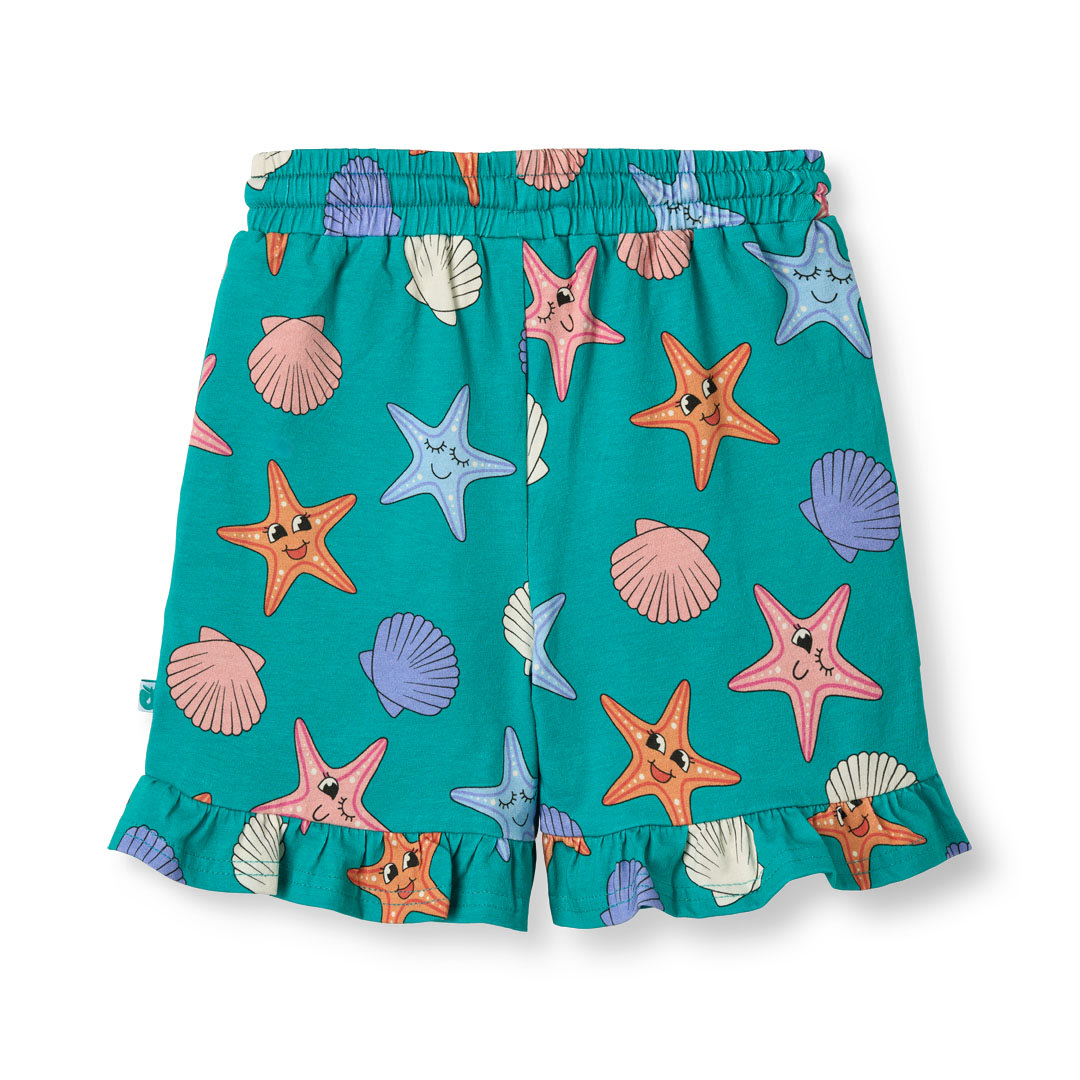 Starfish print shorts