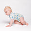 Kortærmet body med babydelfiner