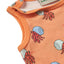 Sleeveless all-in-one with hermit crabs