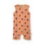 Sleeveless all-in-one with hermit crabs