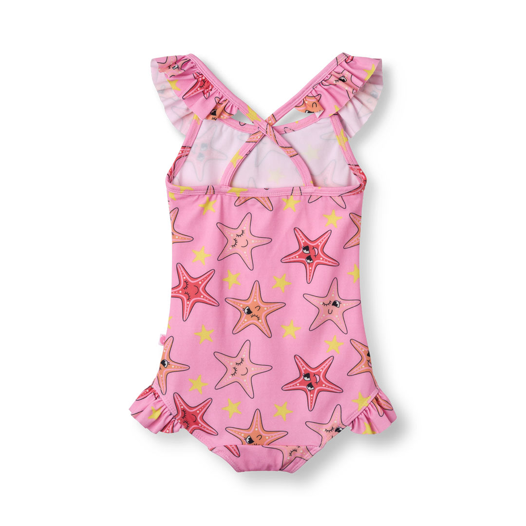 UV50 swimsuit with starfish