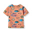 UV50 t-shirt med fisk
