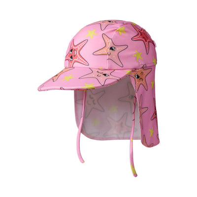 UV50 sun hat with starfish