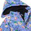Kids' snowsuit with birds and flowers