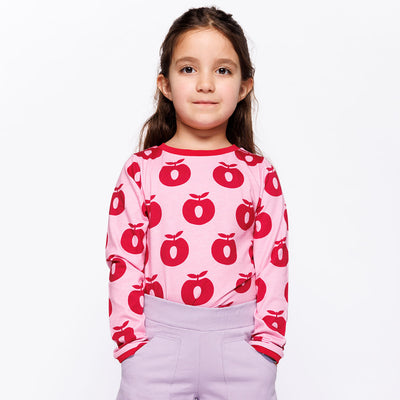 Elstar Long-sleeved Blouse with Apples