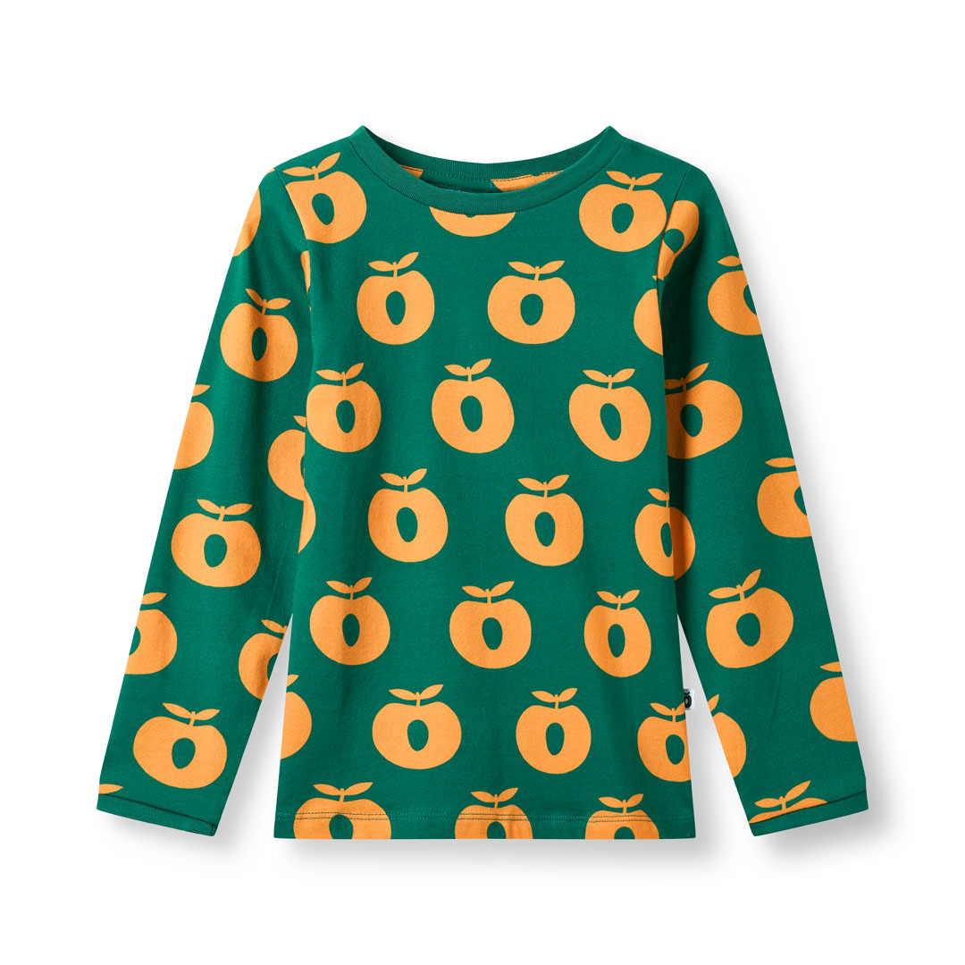Elstar Long-sleeved Blouse with Apples
