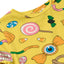 Gala long-sleeved top with Halloween candy