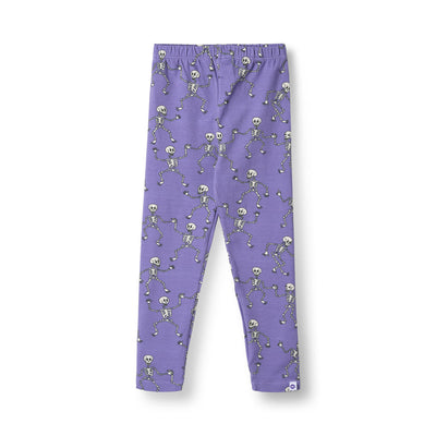 Gala leggings med skeletter