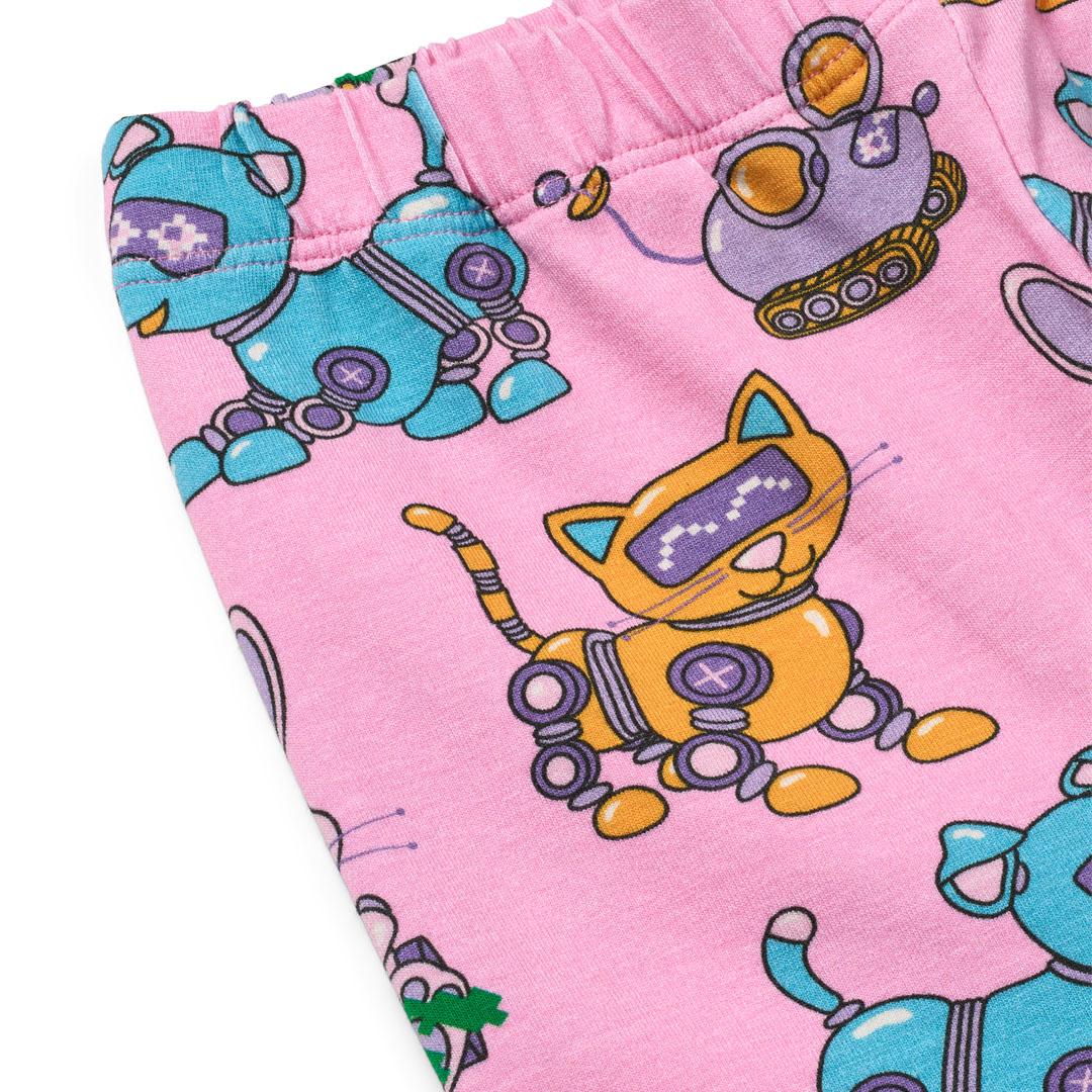 Dabinett leggings med robot kæledyr