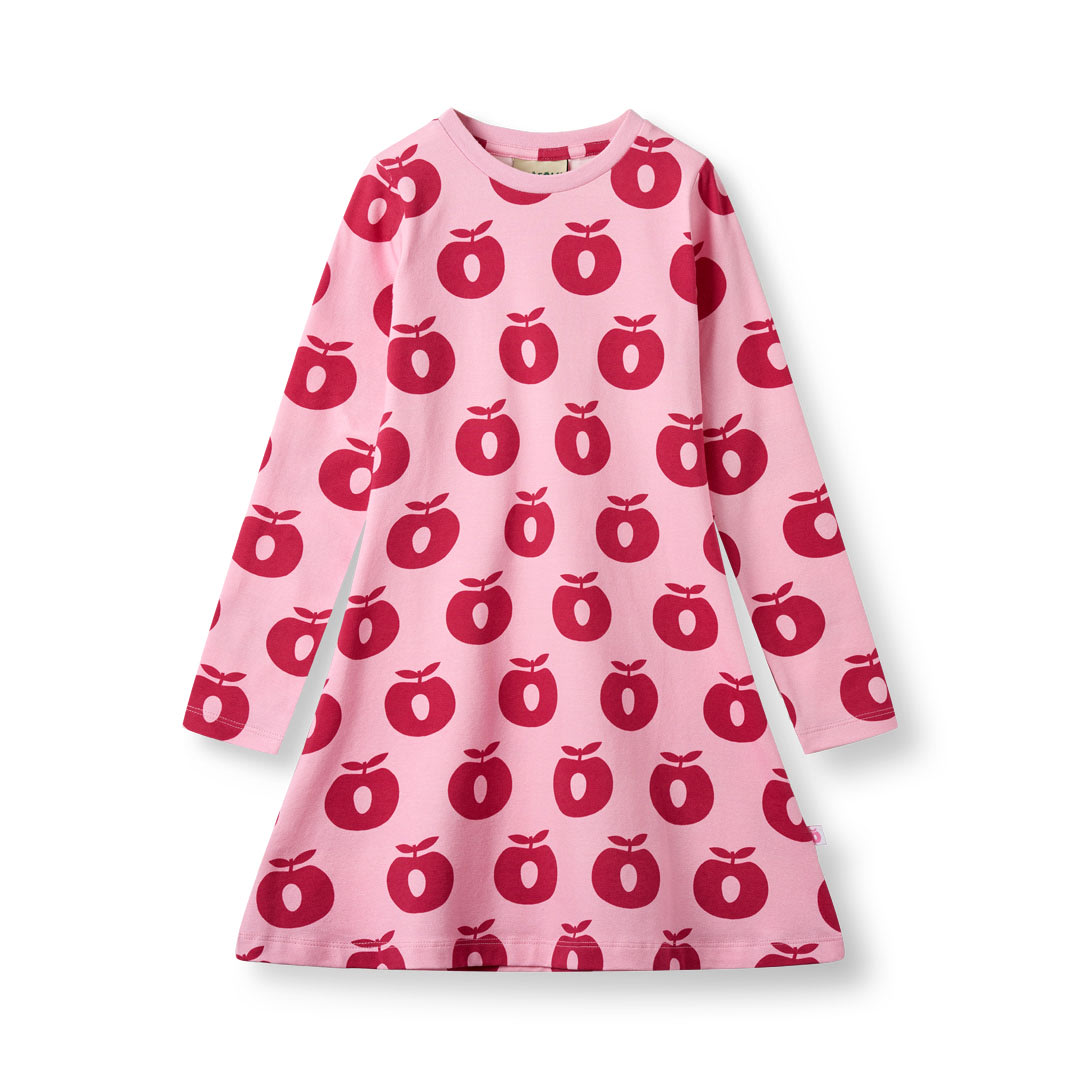 Gown with apples