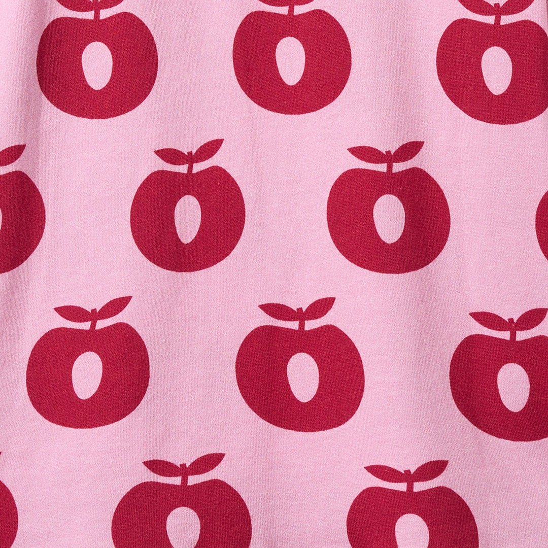Gown with apples