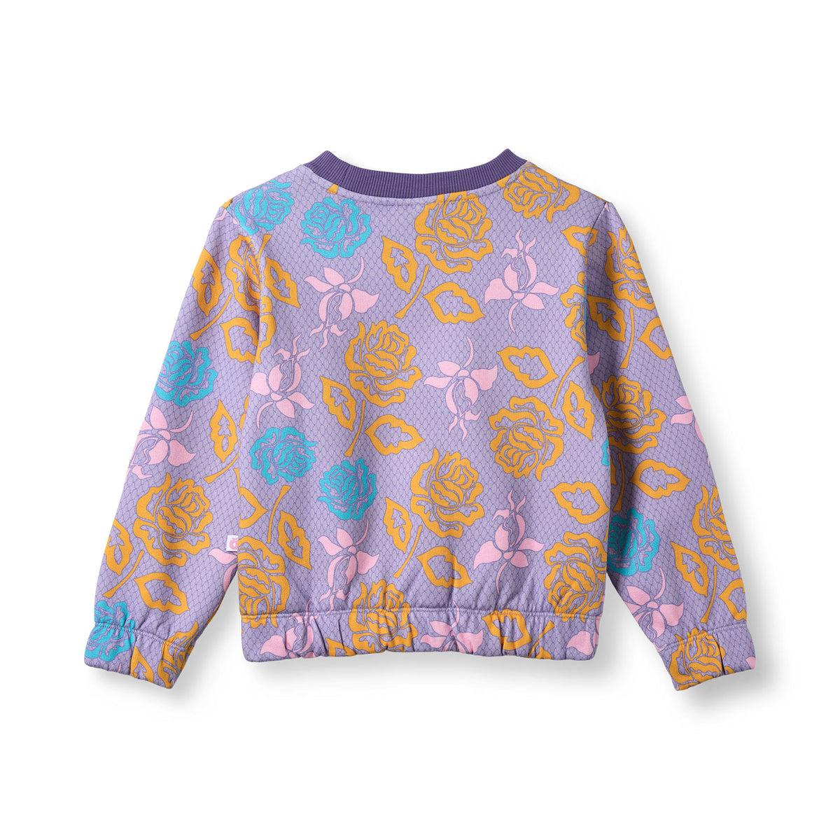 Yapeen sweatshirt med roser