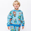Dayton sweatshirt med robotter