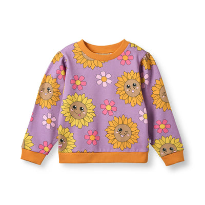 Hidden rose sweatshirt med solsikker