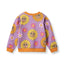 Hidden rose sweatshirt med solsikker