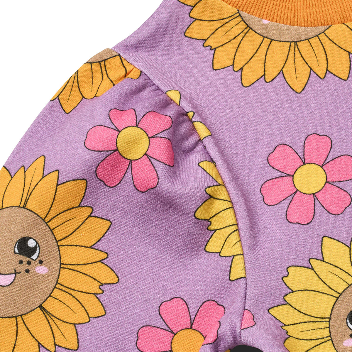 Hidden rose sweatshirt med solsikker