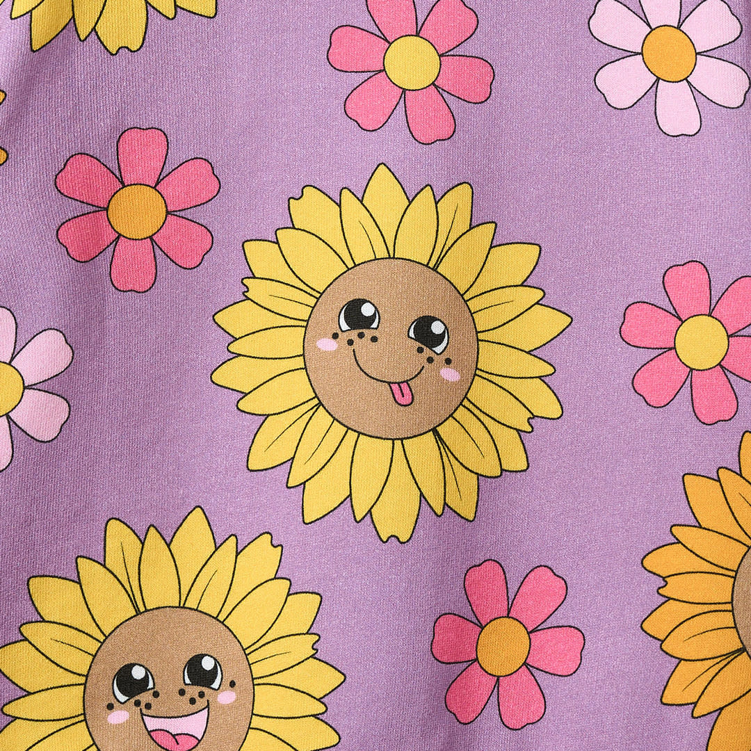 Hidden rose sweatshirt med solsikker