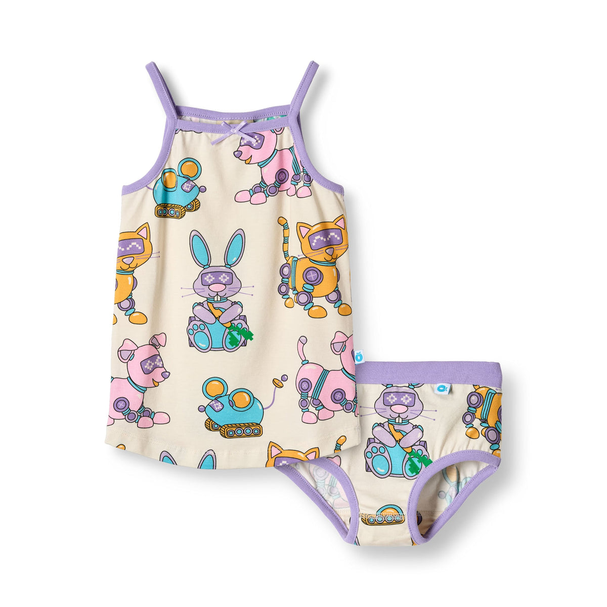 Elstar Underwear Set with Robot Pet