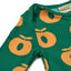 Ulm long-sleeved bodysuit with apples