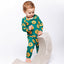 Ulm long-sleeved bodysuit with apples