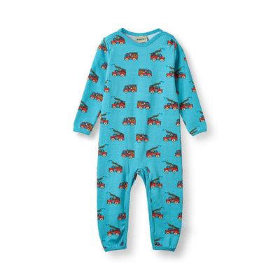 Elstar long-sleeved bodysuit fire truck