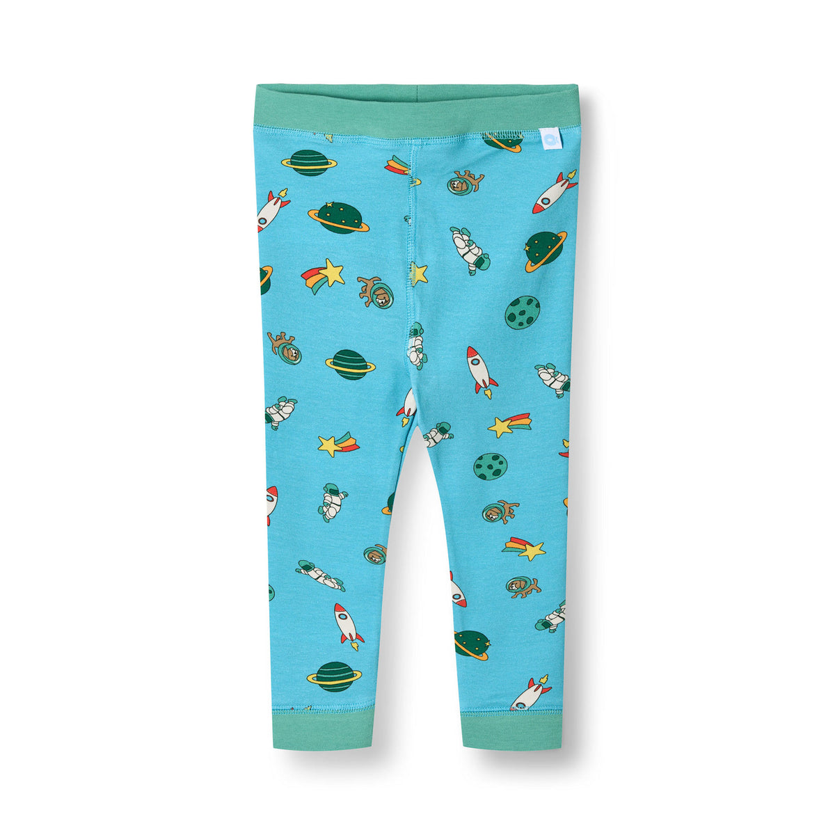 Elstar baby leggings with a universe print