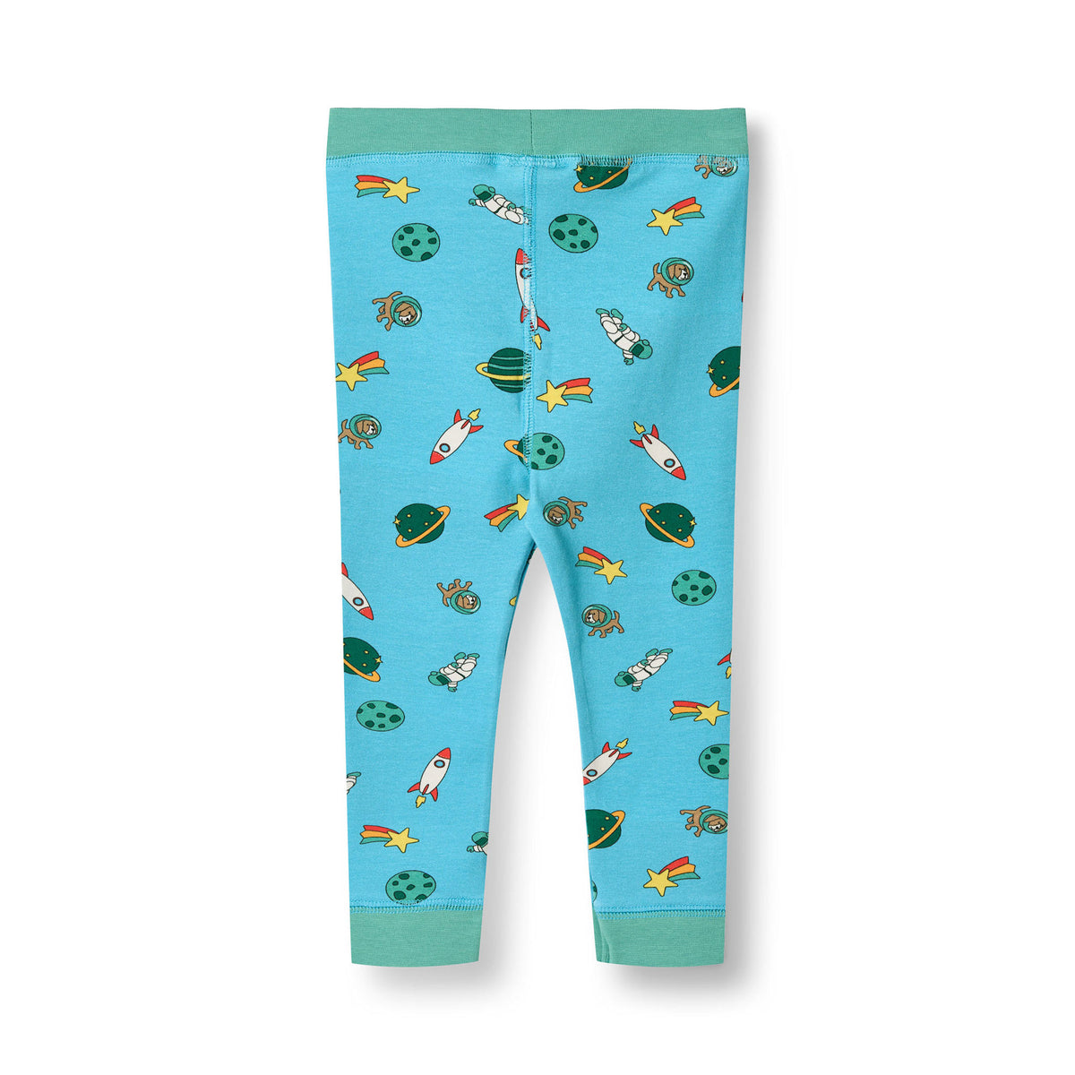 Elstar baby leggings with a universe print