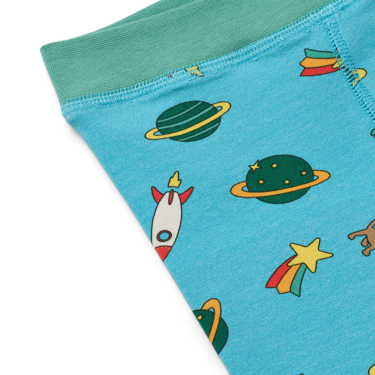 Elstar baby leggings with a universe print