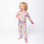 Elstar leggings til baby med solsikker