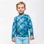 Gala long-sleeved blouse with sea lions
