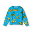 Yapeen sweatshirt with vehicles