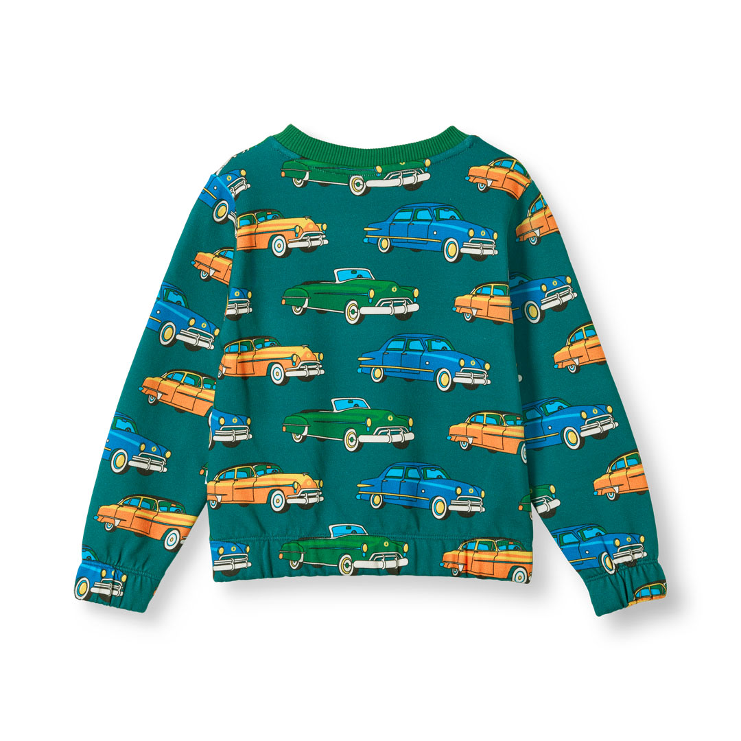 Yapeen sweatshirt med biler