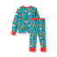 Jubilee nightwear with Christmas decorations