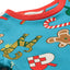 Jubilee nightwear with Christmas decorations