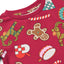 Jubilee nightwear with Christmas decorations