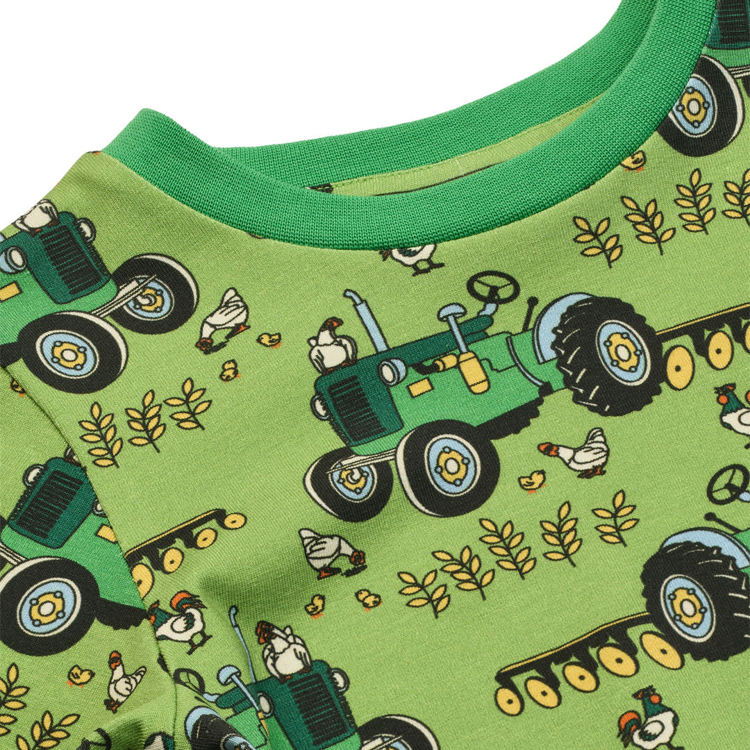 Elstar langærmet bluse med traktor